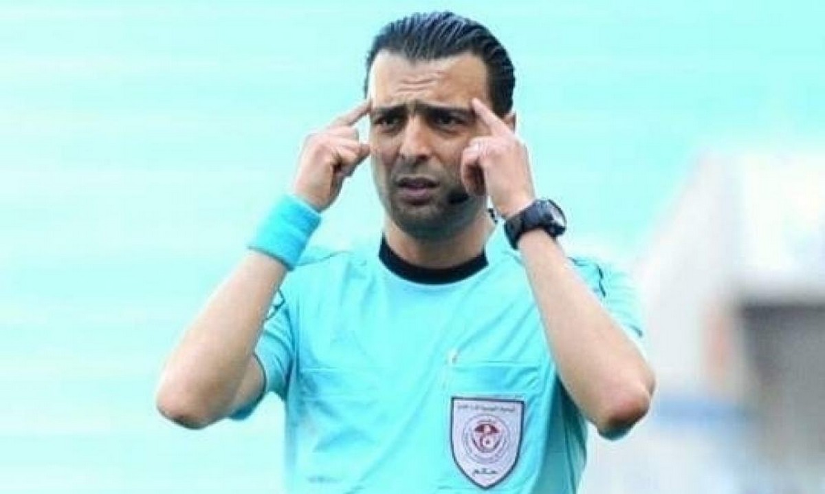 نعيم حسني حكم مباراة الكأس الممتازة بين الترجي والنادي الصفاقسي