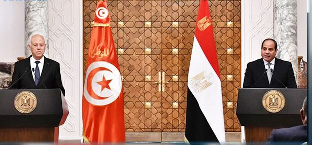 رئيس الدولة يهاتف  نظيره  المصري