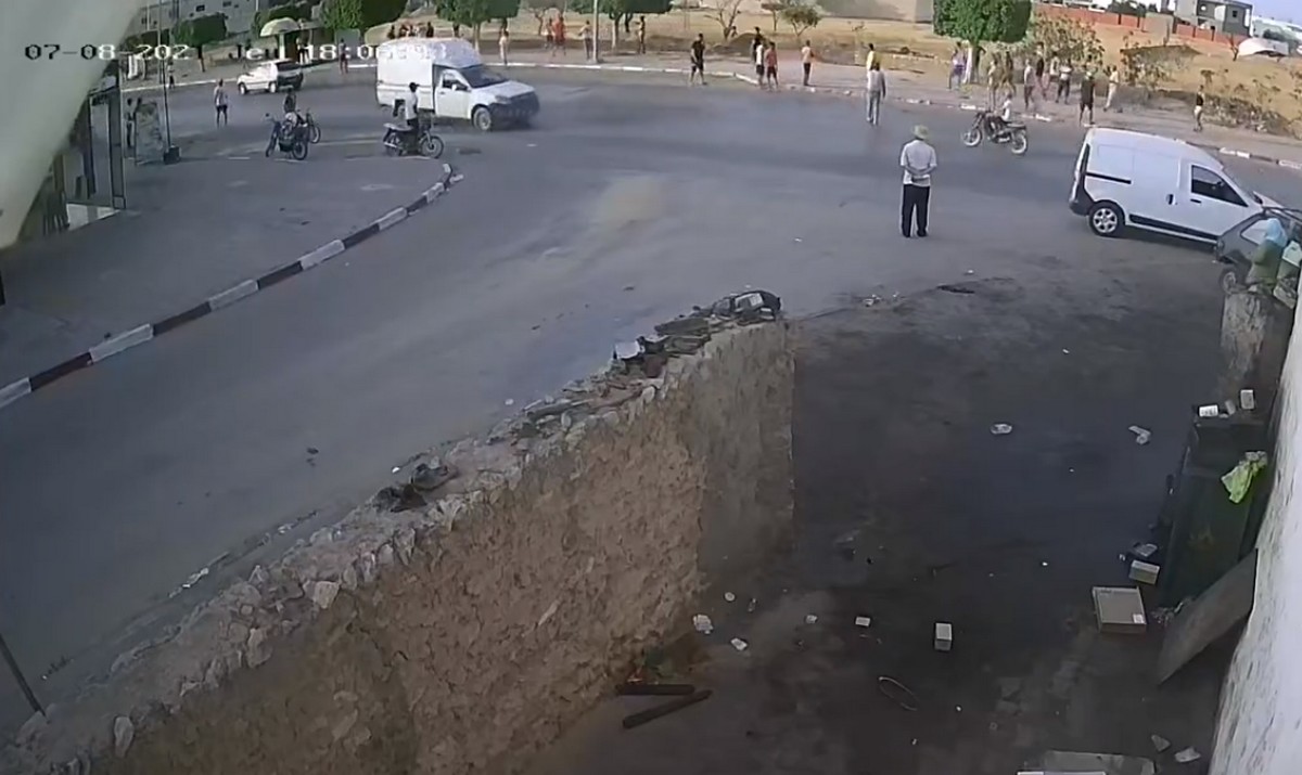 هذا ما  حدث  بقرمدة مساء الامس