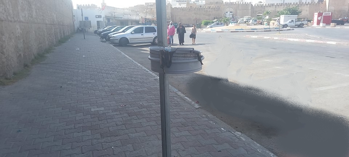 صفاقس المدينة: غابت الأكياس البلاسيكية عن أطواق القمامة