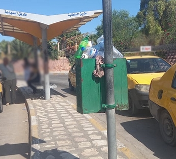 صفاقس محطة التاكسيات بباب الجبلي: روائح كريهة ومصب نفايات
