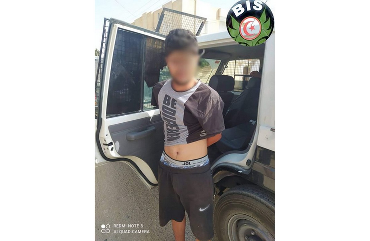 المصلحة الجهوية لشرطة النجدة بصفاقس تقبض على مرتكب عملية الطعن التى تعرض لها احد الانفار