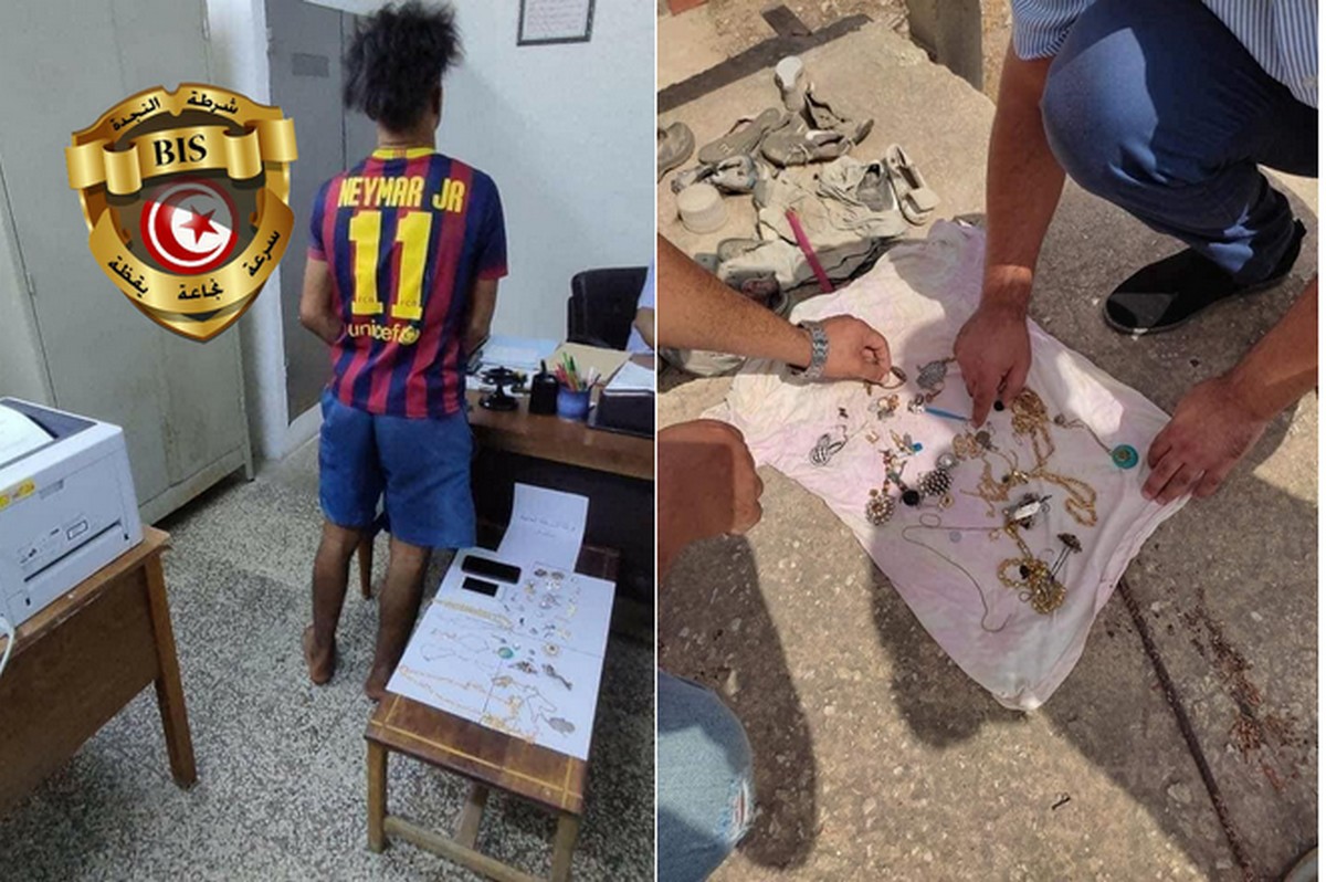 نيمار يقع في قبضة  الشرطة العدلية بسليمان