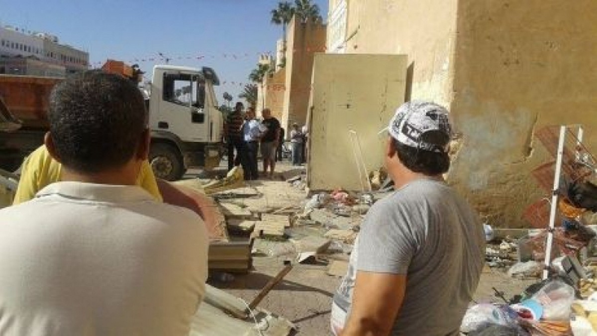 صفاقس لابد من قرار جريء لازالة الاكشاك من أرصفة المترجلين