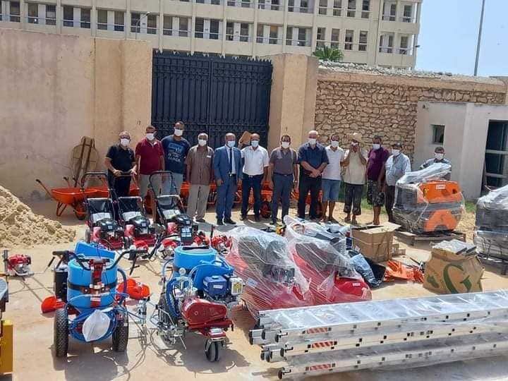 بلدية صفاقس تتسلمّ عدد من الآليات والمعدات