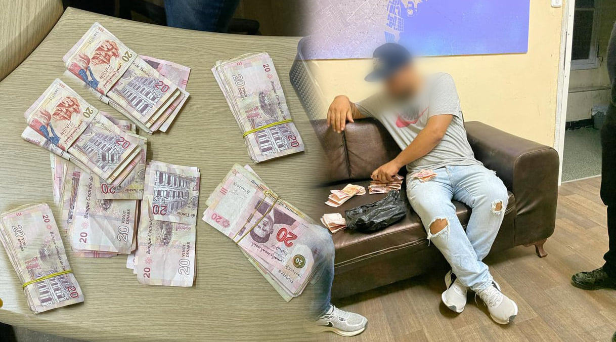 صفاقس نطرْ 7000 د والقبض على اللص في وقت قياسي