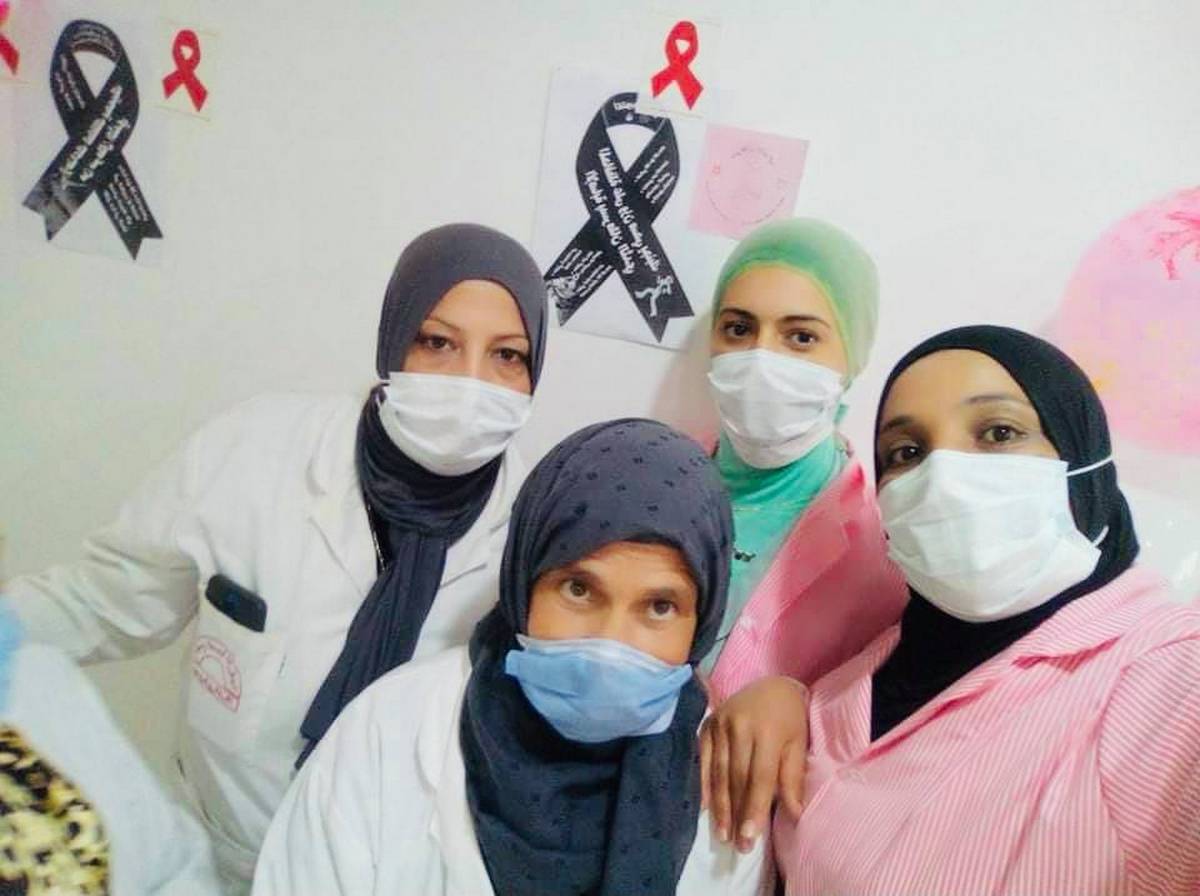 حملة  للتقصي المبكّر لسرطان الثدي وعنق الرحم بجبنيانة