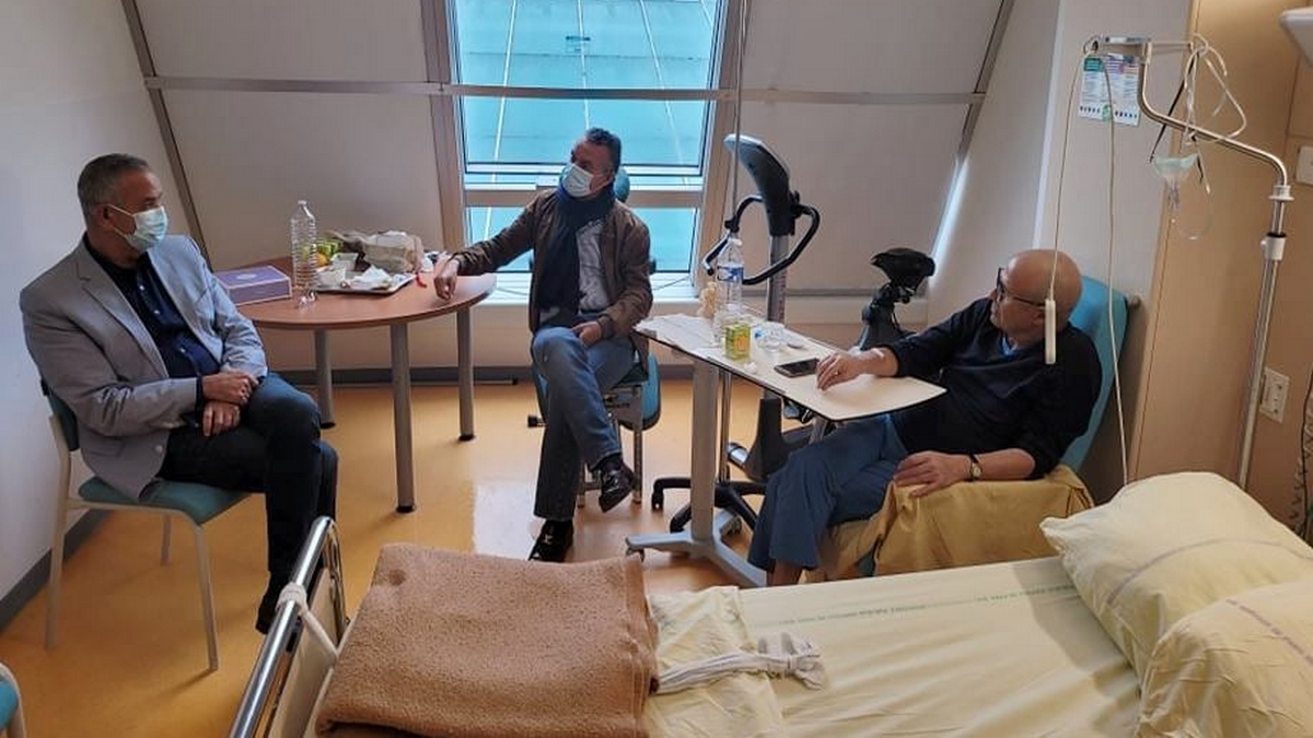 المنصف خماخم رئيس النادي الصفاقسي يتماثل للشفاء ويُغادر اليوم المستشفى