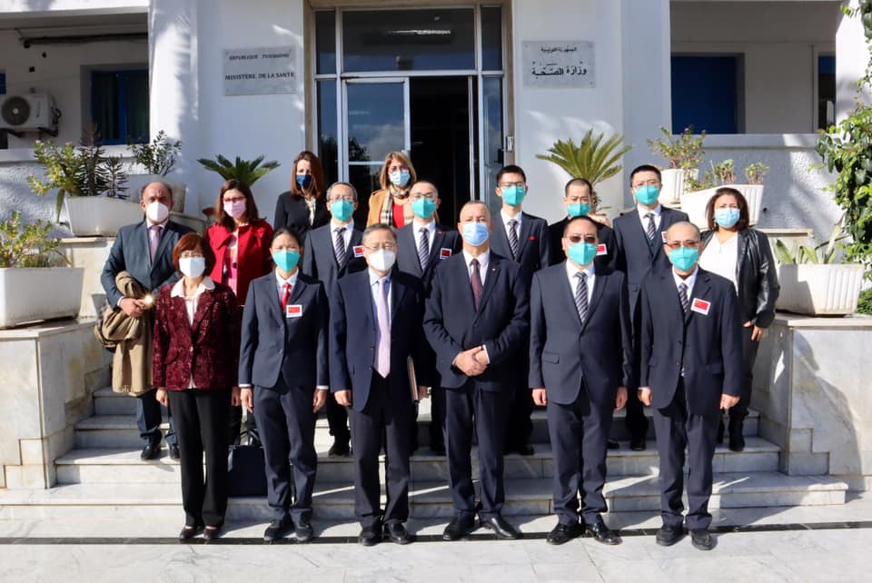 فريق طبي صيني جديد في تونس بداية من 15 ديسمبر