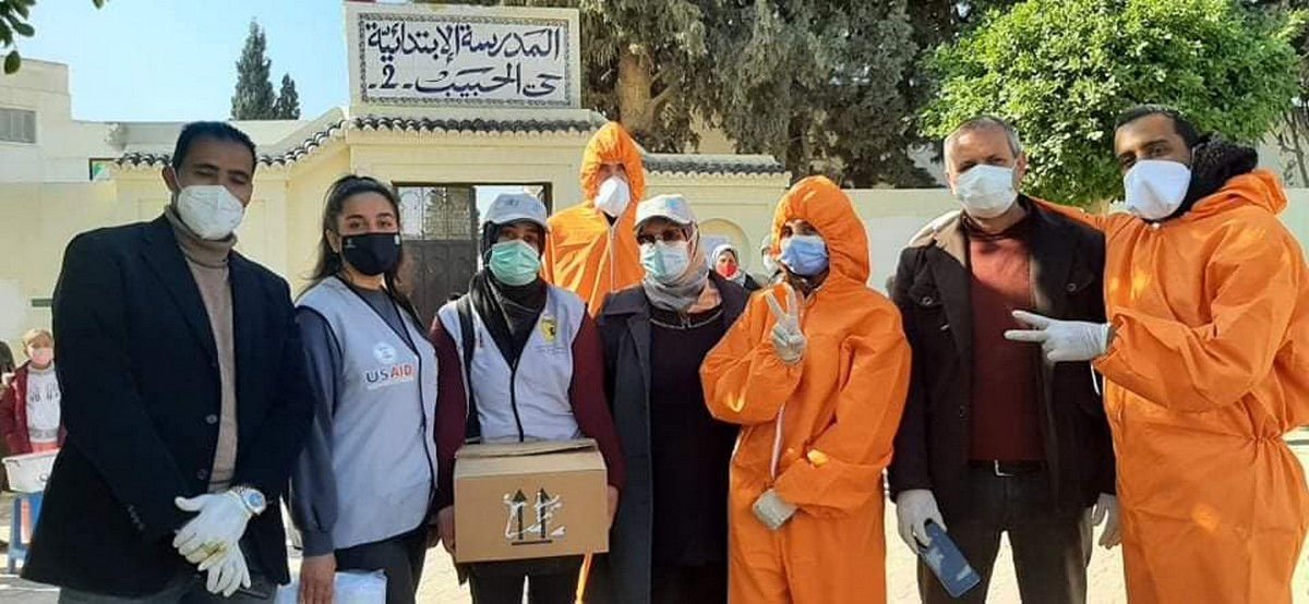 صفاقس : حملة  تعقيم لعدد  من  المؤسسات  التربويّة