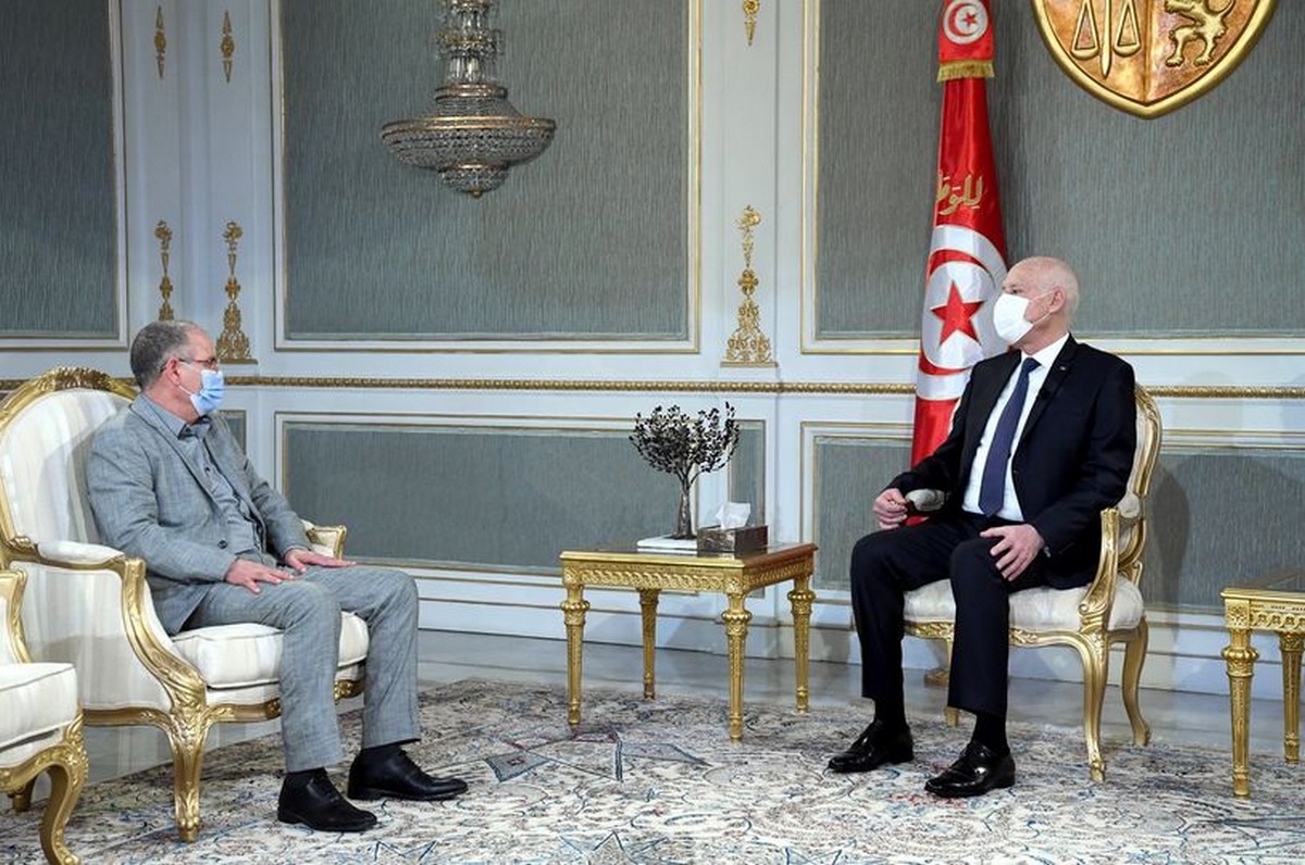 رئيس  الدولة  يلتقي  بامين عام  الاتحاد  العام  التونسي  للشغل