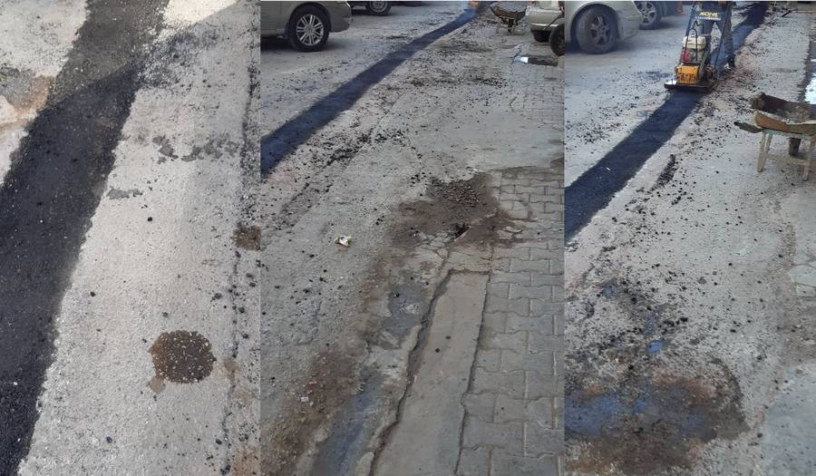 صفاقس: ظاهرة الترقيع لإخفاء الحفر تثير غضب مستعملي الطريق