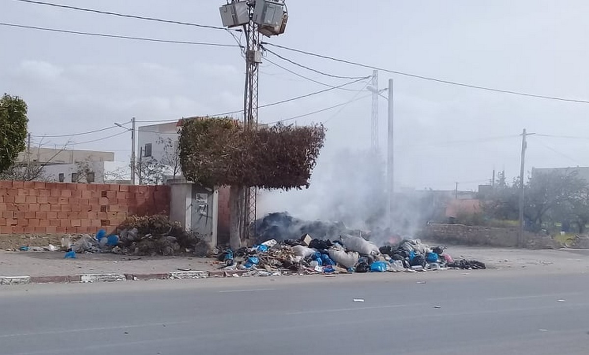 حلّ  مؤقت  لنفايات بلديّة قرمدة
