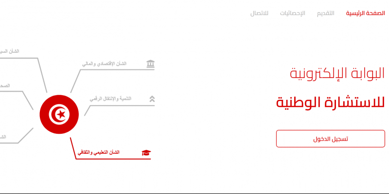 234.797 مشاركا في الاستشارة الوطنية بعد حوالي شهر ونصف