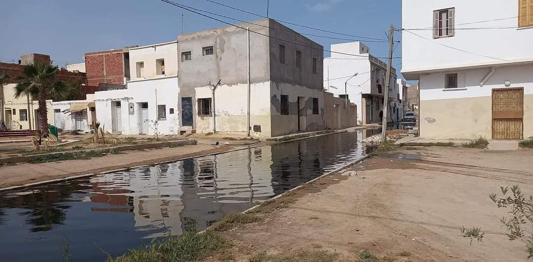 صفاقس : تسرّب لمياه الأوناس يُحولّ حياة المواطن إلى جحيم