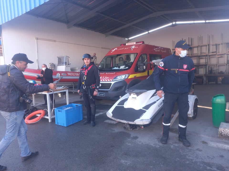 الادارة  الجهوية للحماية المدنية  بصفاقس  توضّح حول  مناظرة عرفاء  حماية مدنيّة