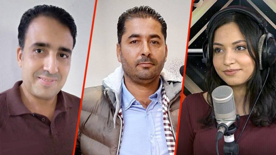 نقابة الصحفيين تنظّم وقفة تضامنية مع خليفة القاسمي وزميليه