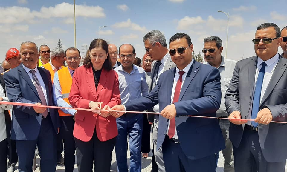 صفاقس: وزيرة التجهيز والإسكان تفتتح جسر على وادي عقارب بالطريق الوطنية 14