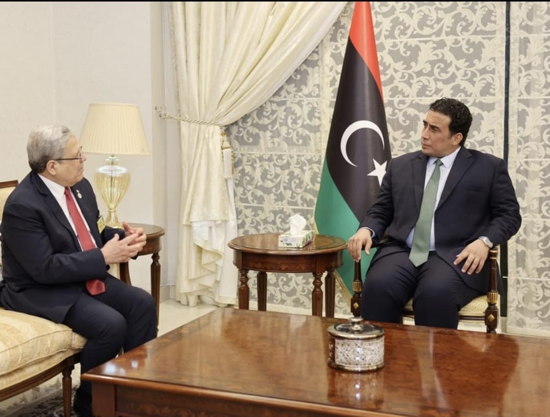 الجرندى يؤكد لرئيس المجلس الرئاسي الليبي دعم تونس لحل ليبي يرتكز على الحوار