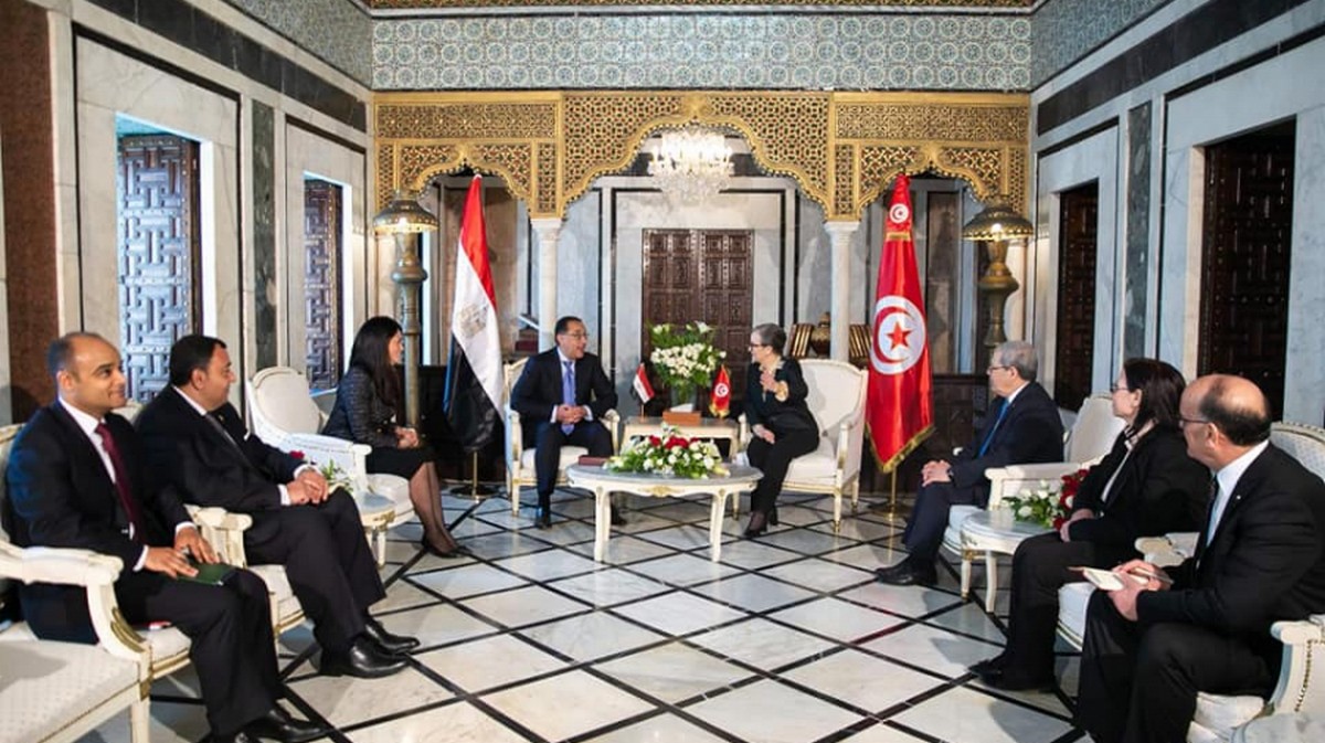 توقيع 12 اتفاقية تفاهم بين الحكومتين التونسية والمصرية‎‎