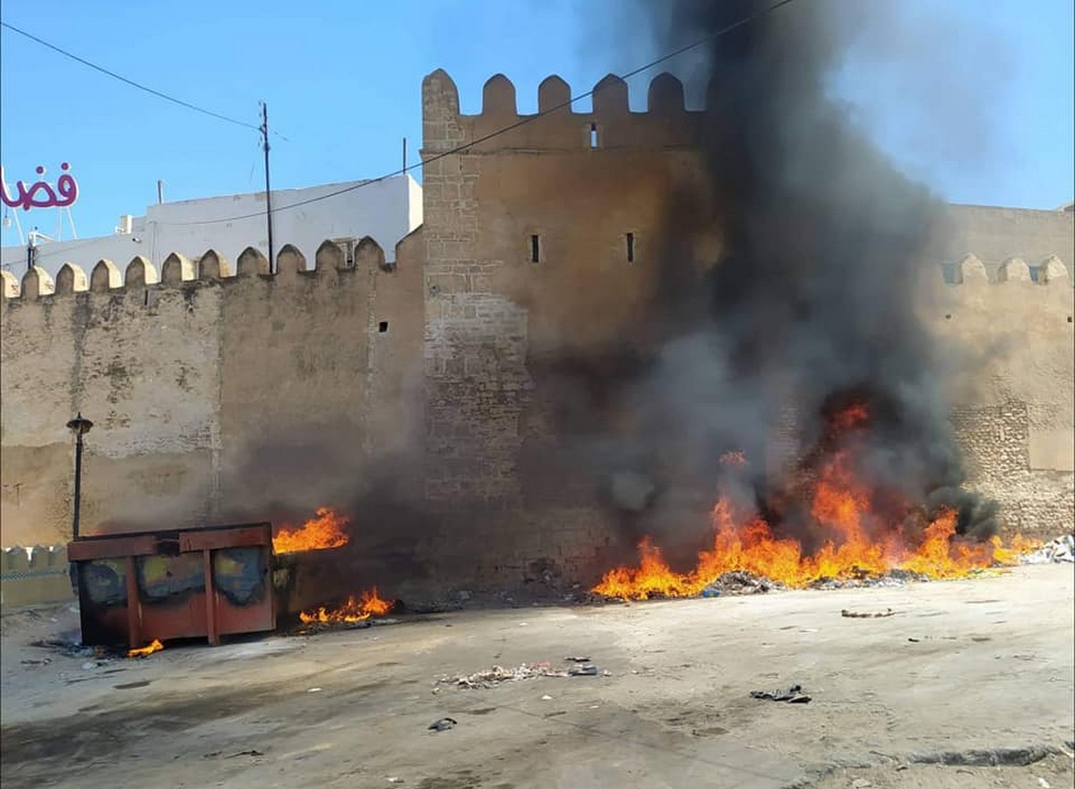 صفاقس  تحترق : حرق  النفايات سيقود المدينة الى  التهلكة  البيئيّة