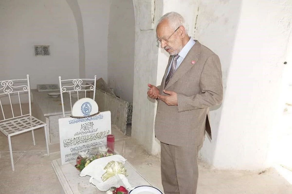 الغنوشي يزور ضريح الرئيس السابق الباجي قائد السبسي