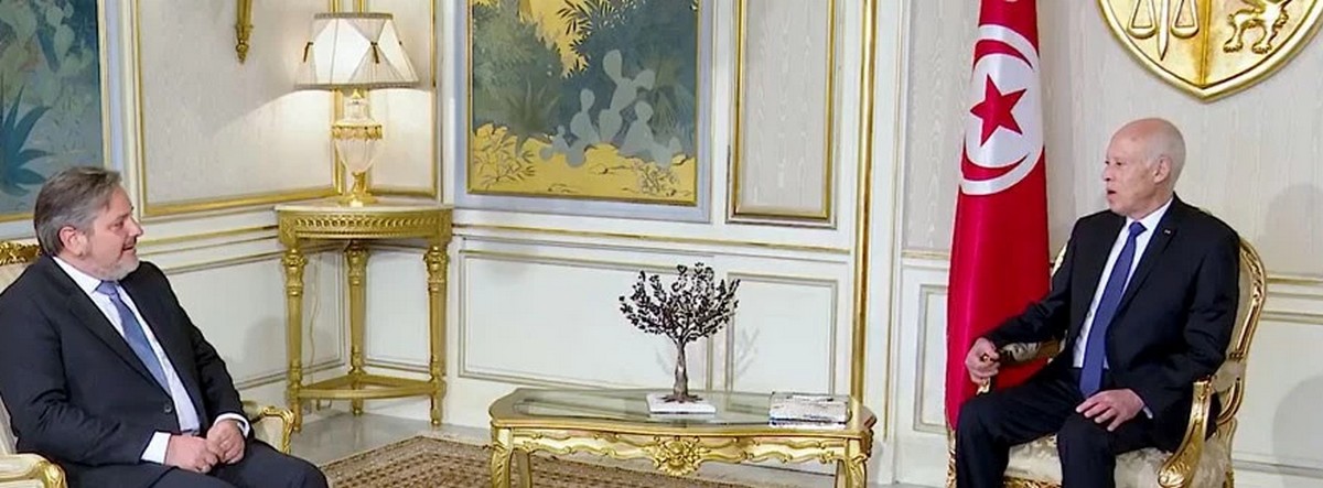 سعيّد يلتقي سفير مملكة بلجيكيا بتونس