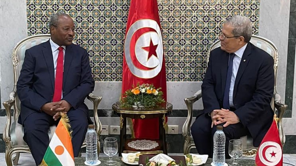 تعزيز التعاون بين تونس والنيجر في لقاء الجرندي بنظيره النيجري