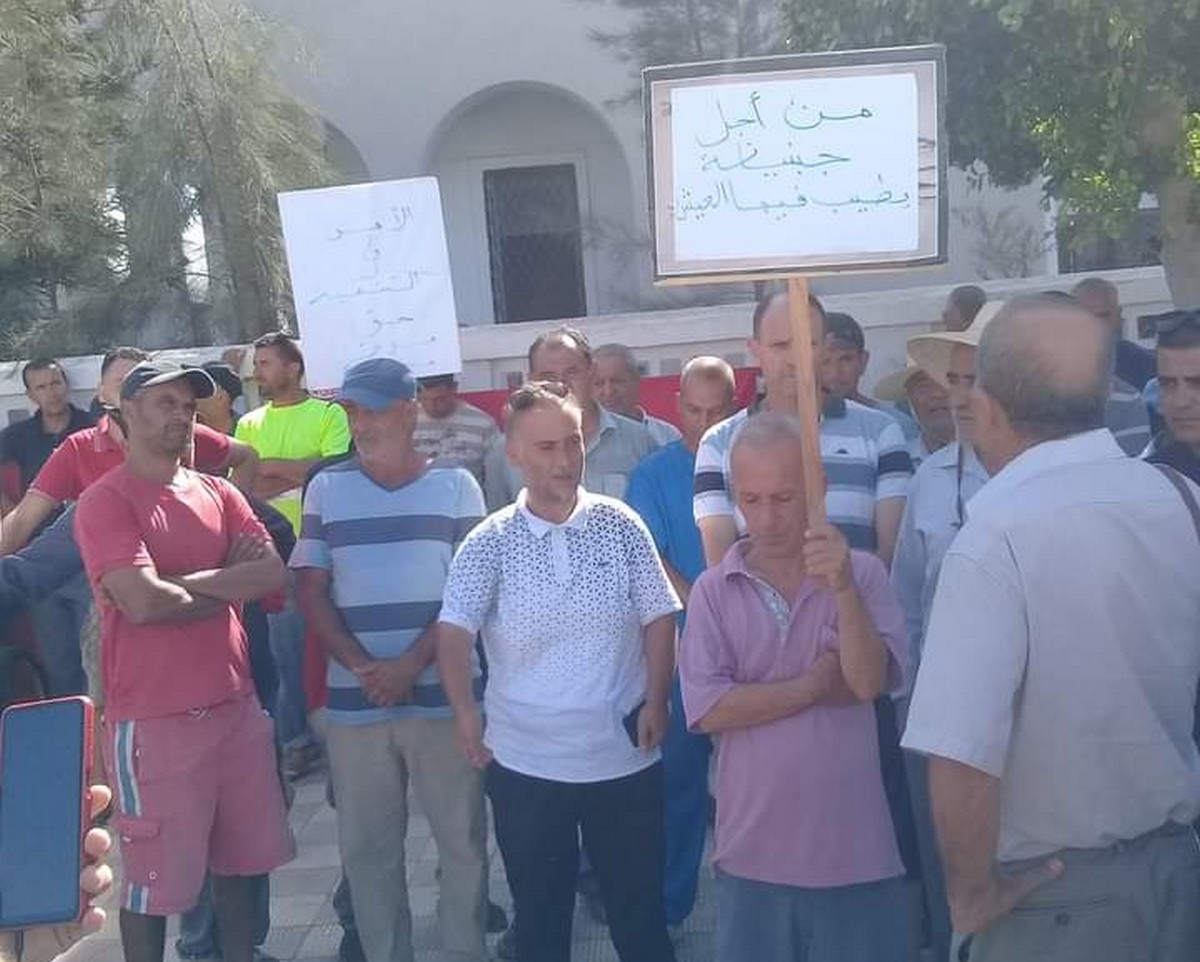 جبنيانة : وقفة  احتجاجيّة بسبب تواتر  عمليات السرقة