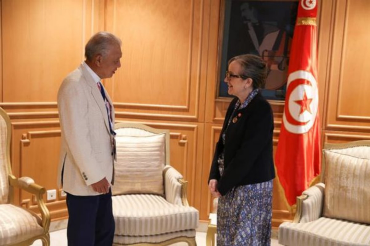رئيسة الحكومة تستقبل رئيس مؤسسة Nippon Foundation