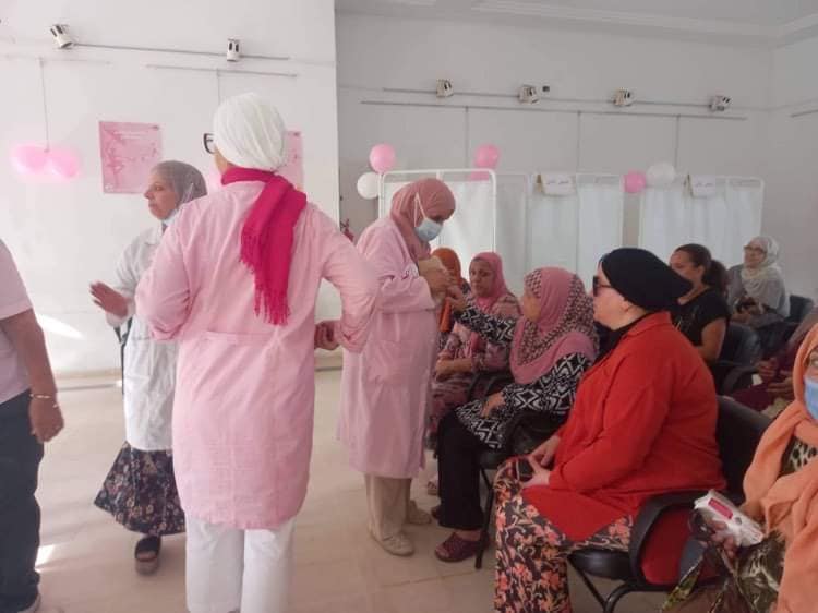 يوم لتقصي سرطان الثدي بالوردية