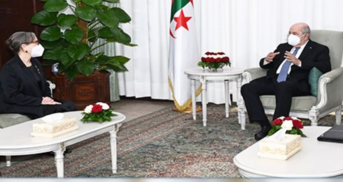 الرئيس الجزائري يستقبل بودن