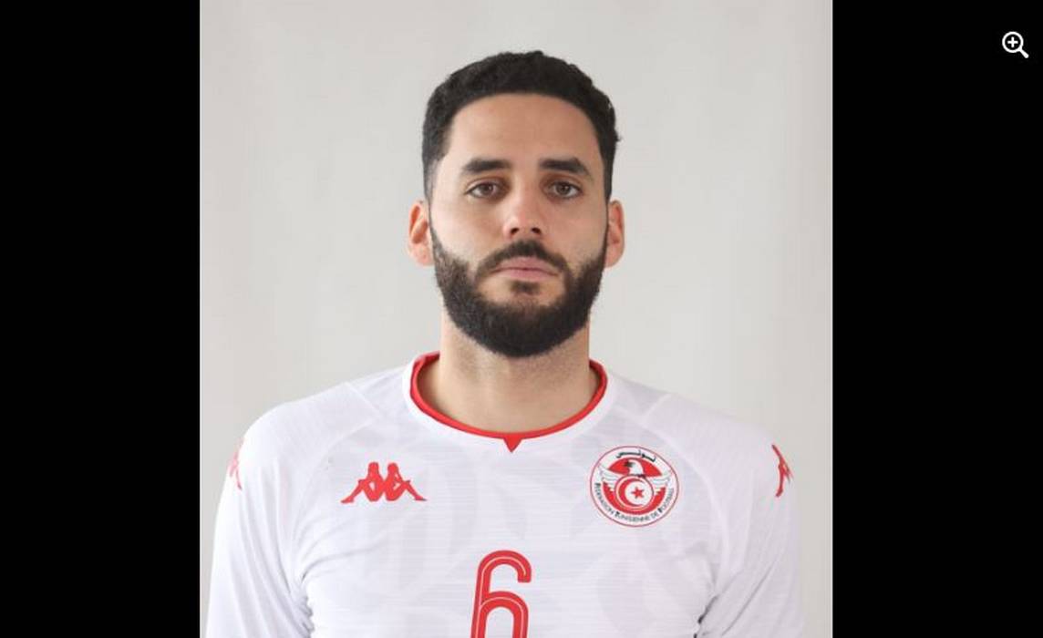 تأهل دبلان برون لمقابلة تونس ضد الدانمارك