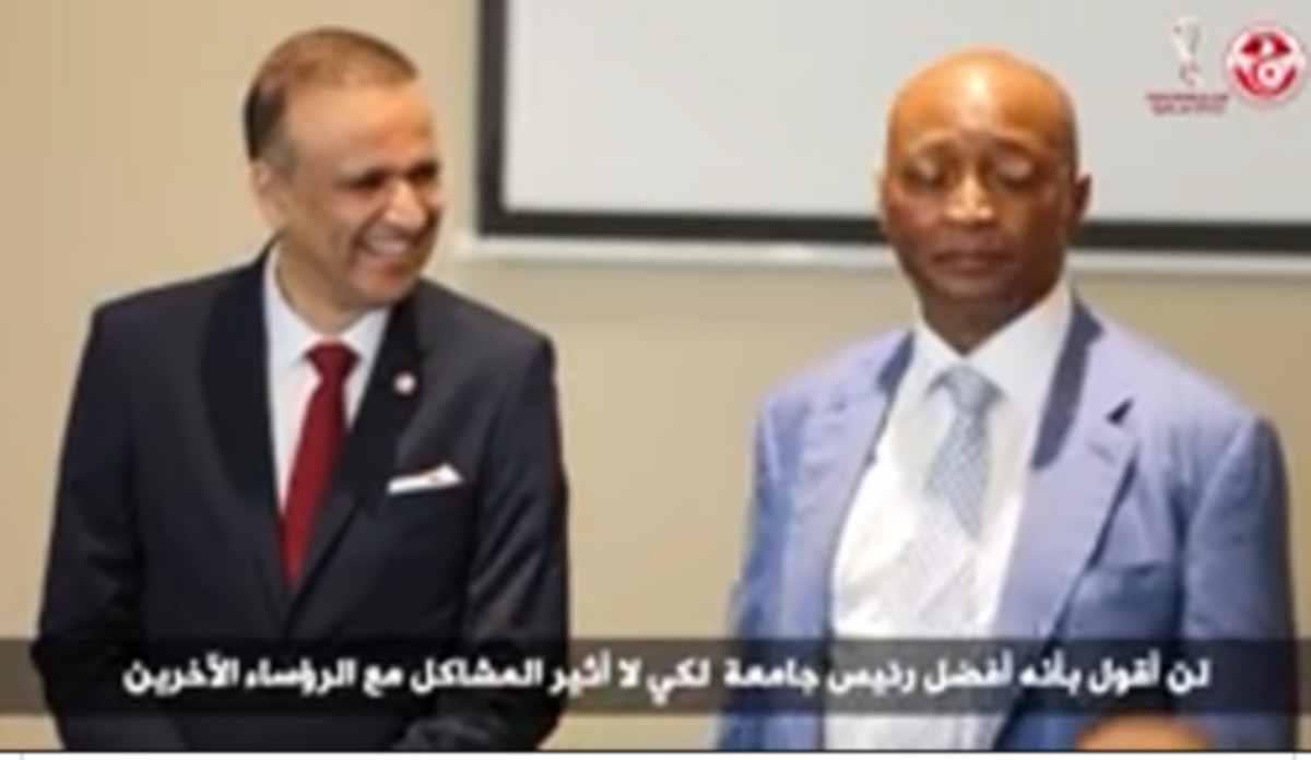 رئيس الكاف باتريس موتسيبيه : الجريء من  افضل رؤساء الجامعات في  العالم !!!!!!