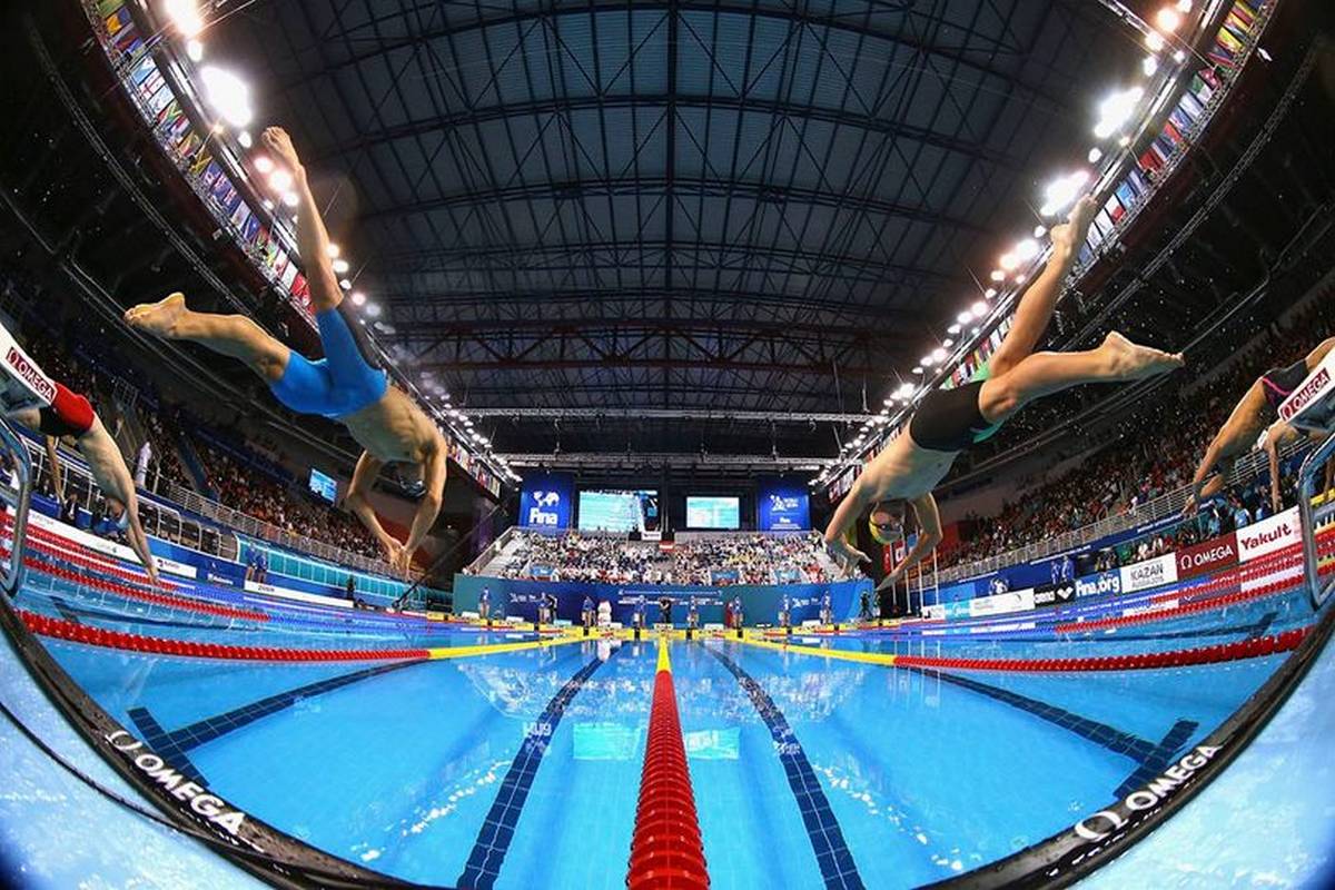 إختصاص 800م سباحة: رامي الرحموني يفوز بذهبية بطولة إفريقيا للشباب.