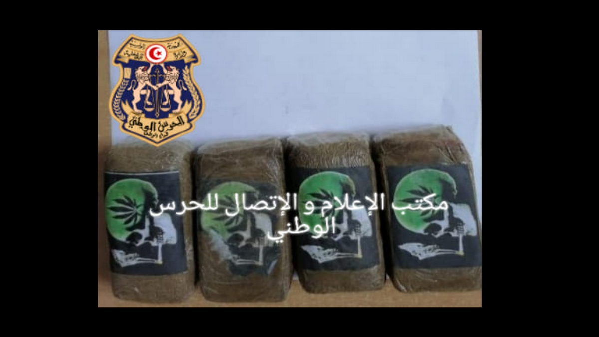 المنستير : حجز صفيحة من مخدّر القنب الهندي وكمية من الكوكايين