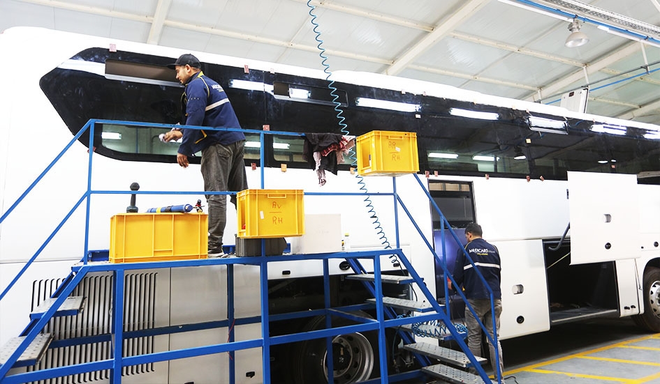 سوسة: بشراكة تونسية صينية تركيب أول دفعة من الحافلات