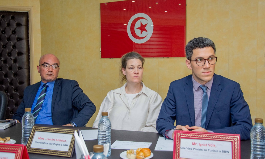 مشروع المبادرة التونسية الألمانية للتكوين في مهن البناء وتوابعه Initiative Mébât