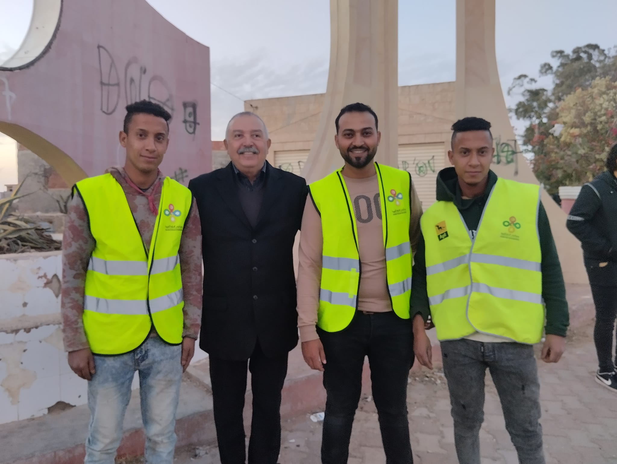عقارب اليوم التحسيسي في السلامة المرورية
