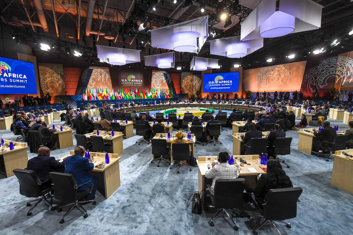 قيس  سعيّد شارك الجلسة الاختتامية للدورة الثانية لقمة قادة الولايات المتحدة الاميركية وافريقيا بواشنطن.