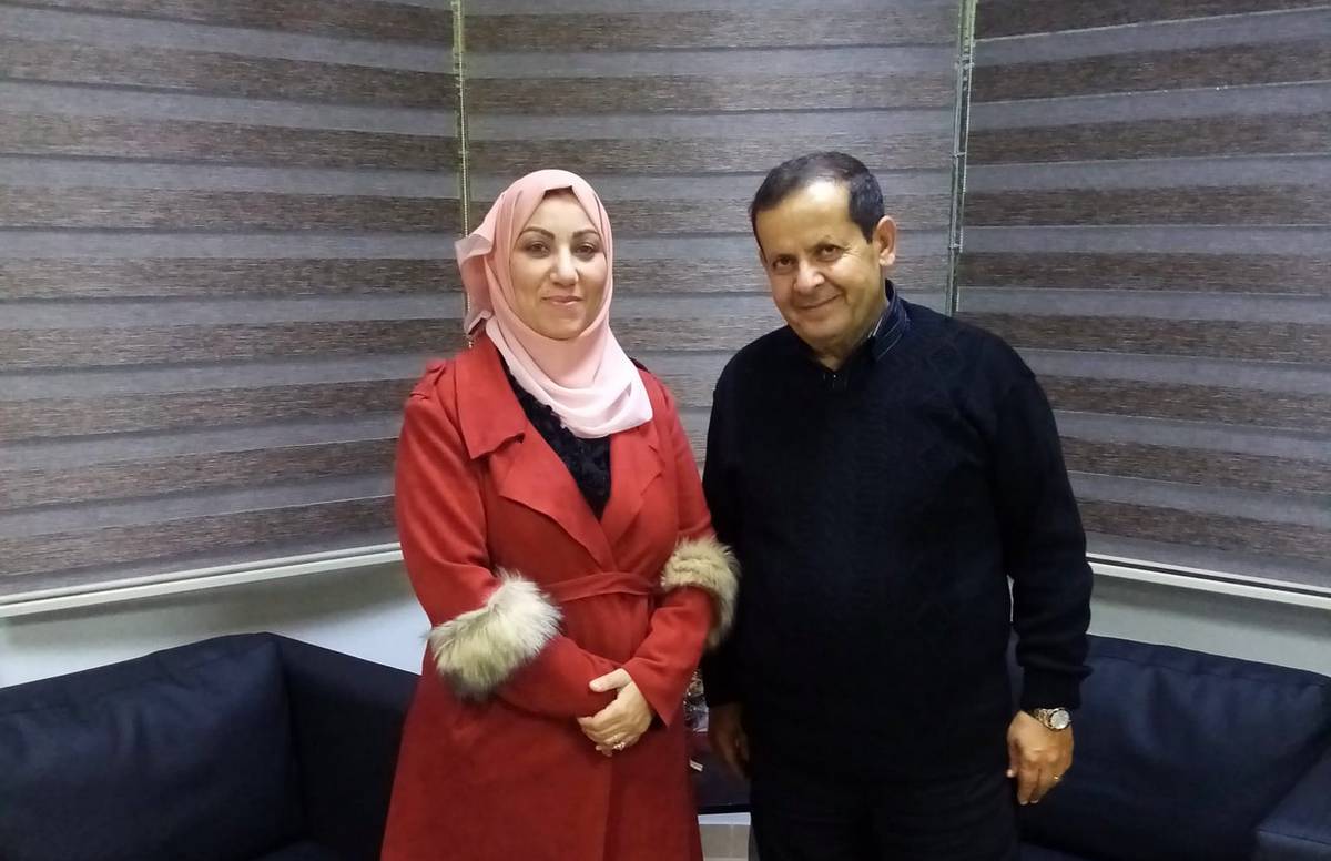 مدير  المسرح البلدي بتونس في  زيارة الى المسرح البلدي بصفاقس