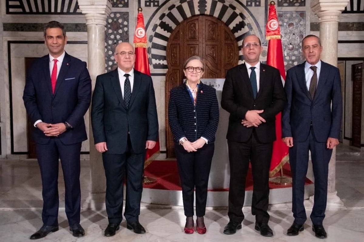 نجلاء بودن رمضان تستقبل وزير العمل والتشغيل والضمان الاجتماعي الجزائري