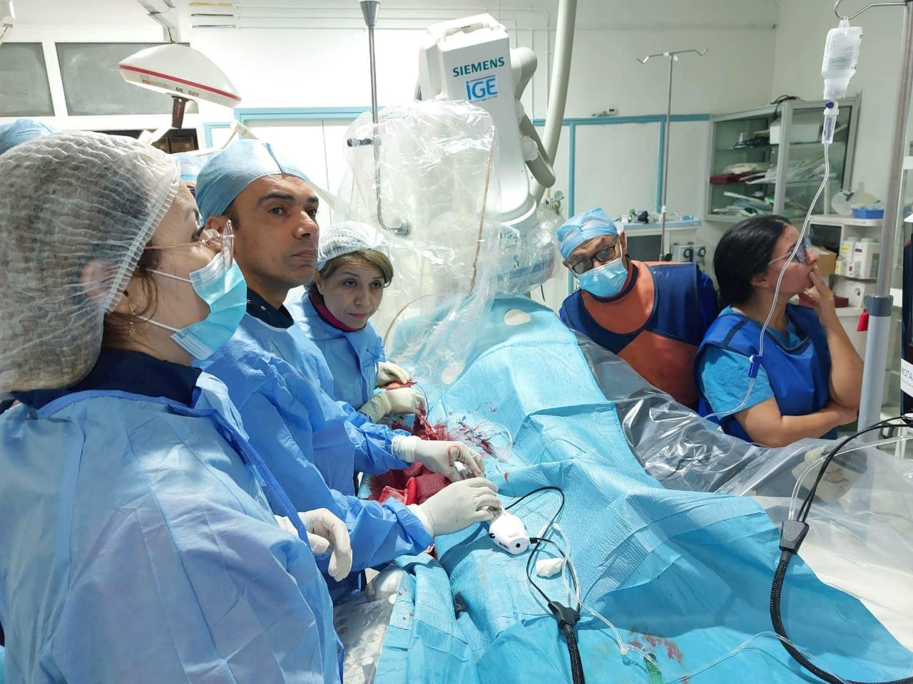 صفاقس : مستشفى الهادي شاكر  ورشة عمل تكوينيّة وتطبيقيّة حول علاج الأوعية التّاجيّة