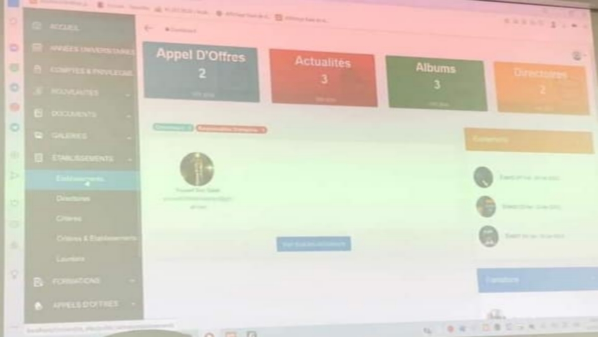 جامعة صفاقس بصدد إنجاز موقع واب جديد