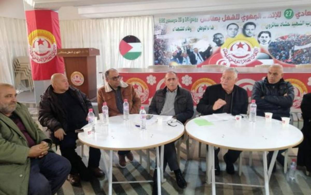 صفاقس: اجتماع قطاع النقل وقطاع الفلاحة بصفاقس بإشراف المكتب التنفيذي للاتحاد الجهوي للشغل
