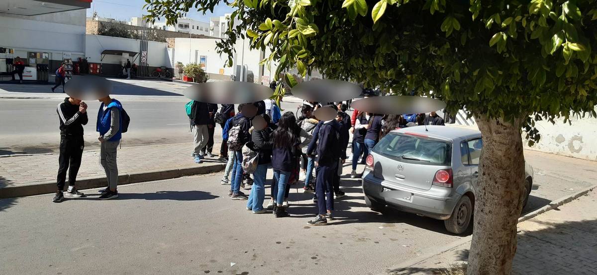 صفاقس : معركة حامية الوطيس بين  تلميذتين امام  اعداديّة الطاهر  الحدّاد  لهذا  السبب