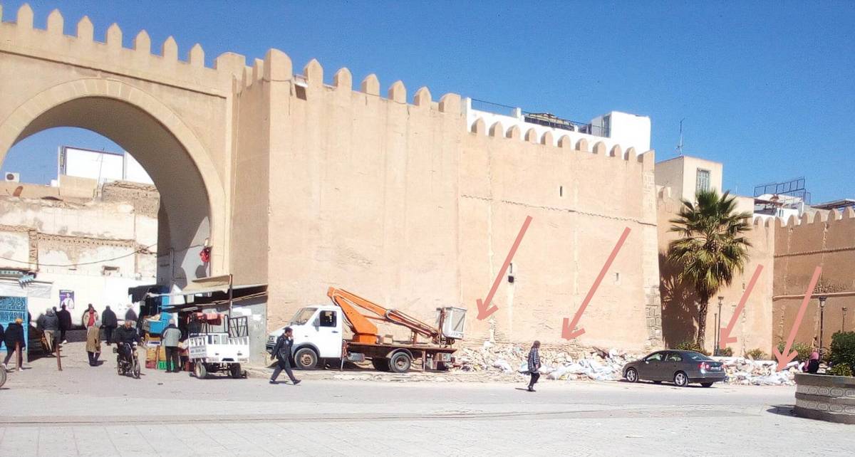 صفاقس : باب  الديوان  يُعوّض مصب طريق  الميناء لجمع  فواضل البناء