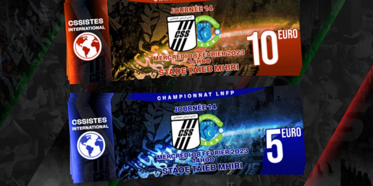 بعد نجاح التجربة : النادي  الصفاقسي يخصص تذاكر  افتراضية للقاء  الشابة