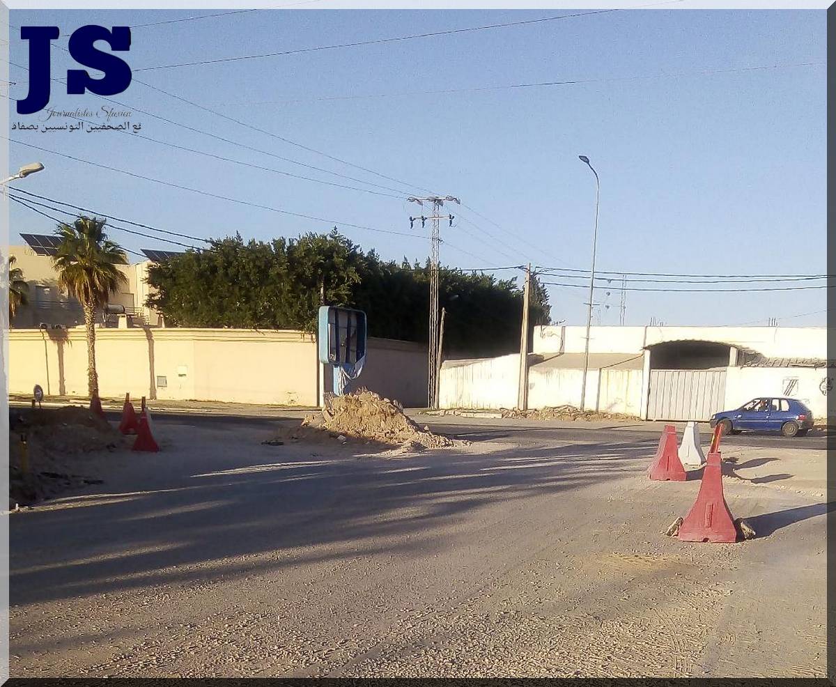 صفاقس : متى تنتهي معاناة العباد والسيارات مع أشغال حي الأنس ؟