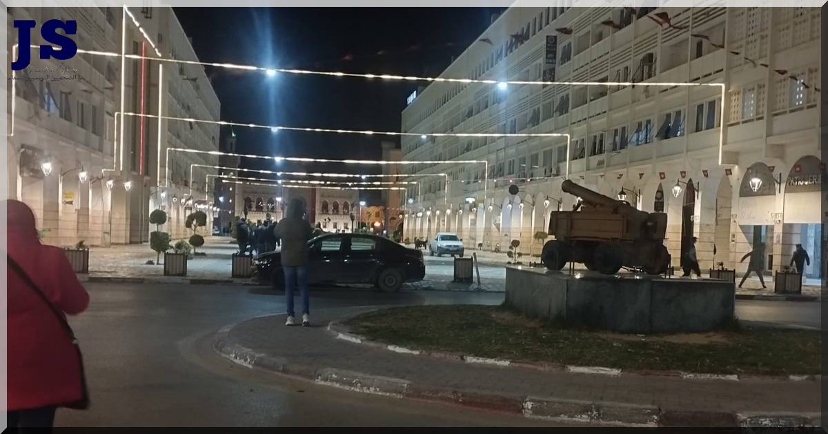 صفاقس : تجربة الإنارة الجديدة ب100 متر ورصد  بعض الإخلالات